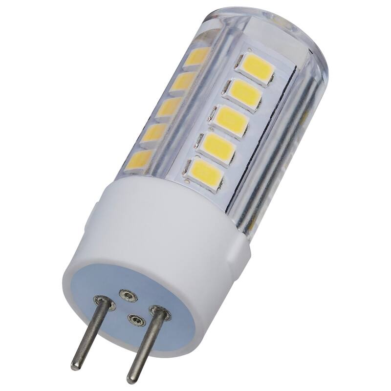 4.5 Watt Mini LED GY6.35 Base 5000K Clear Finish 12 Volt - Clear