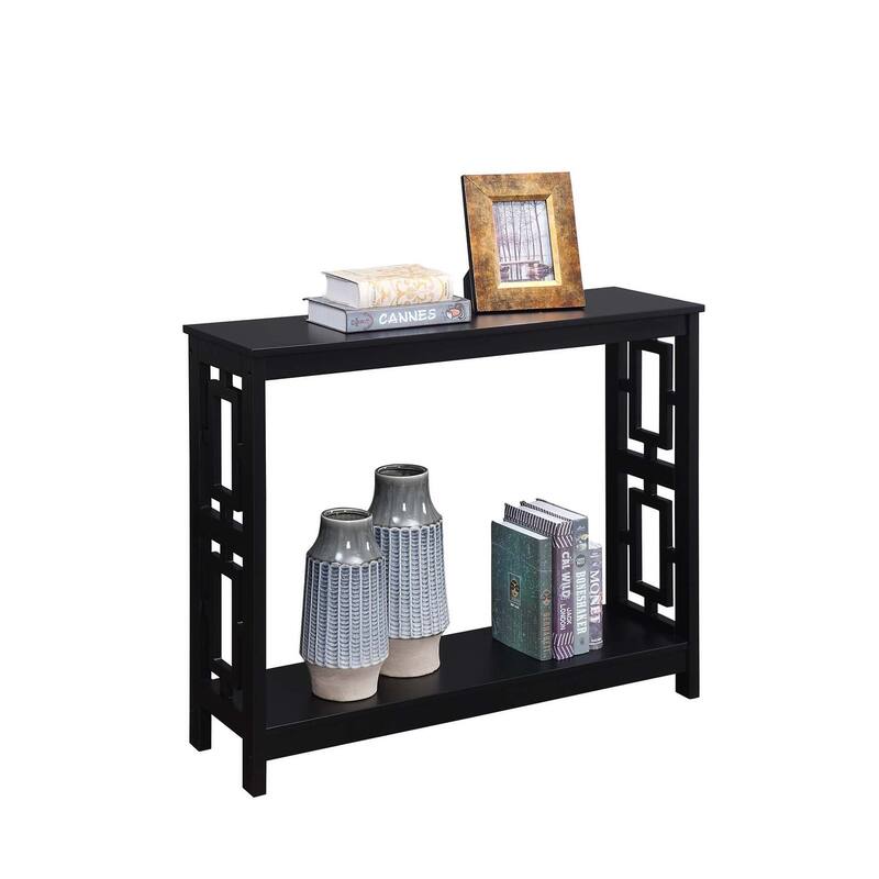 Convenience Concepts Town Square Console Table with Shelf