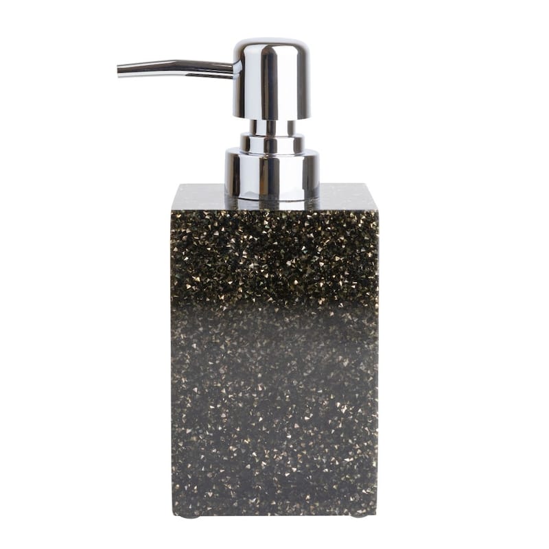 Sparkles Home Luminous Rhinestone Soap Dispenser - Charcoal