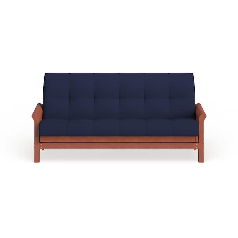 9-inch Thick Twill Futon Mattress (Twin, Full, or Queen)