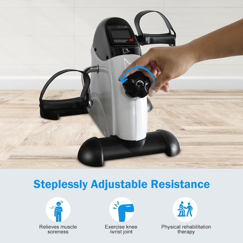 Under Desk Mini Exercise Bike,Home Fitness Equipment,Walking Machine，Rehabilitation Training - Small