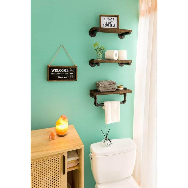 Floating Shelves - 1"D x 17"W x 5.3"H