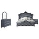 preview thumbnail 10 of 30, Antonella 4-Piece Upholstered Tufted Bedroom Set