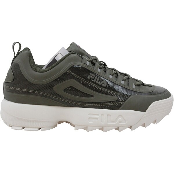 fila disruptor olive green