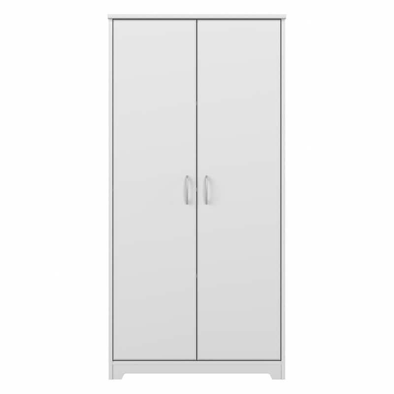 Cabot Tall Storage Cabinet with Doors by Bush Furniture