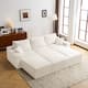 Option Beige + 3 Ottoman