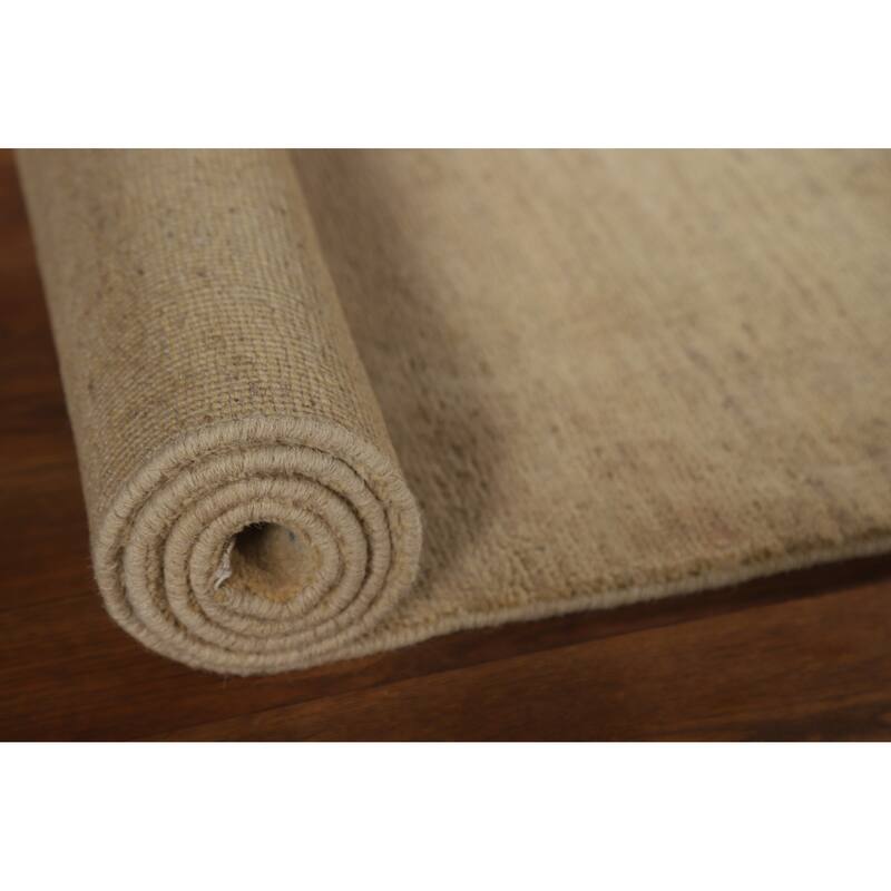 Modern Gabbeh Oriental Runner Rug Handmade Wool Carpet - 3'3"x 6'6"