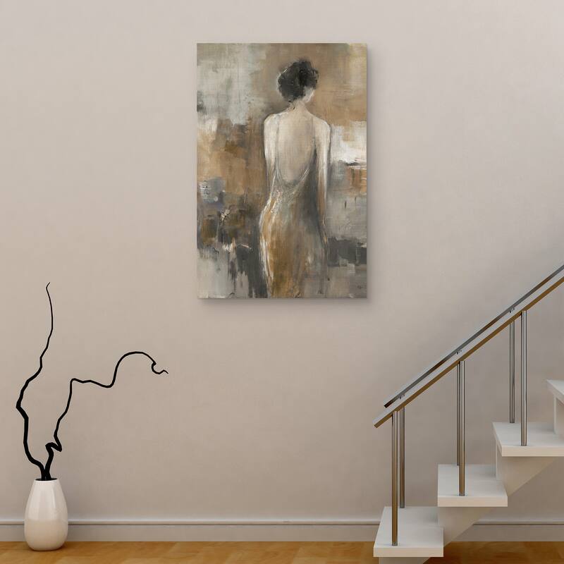 Bronzd Figuratve by L Ridgers Cnvs Prnt