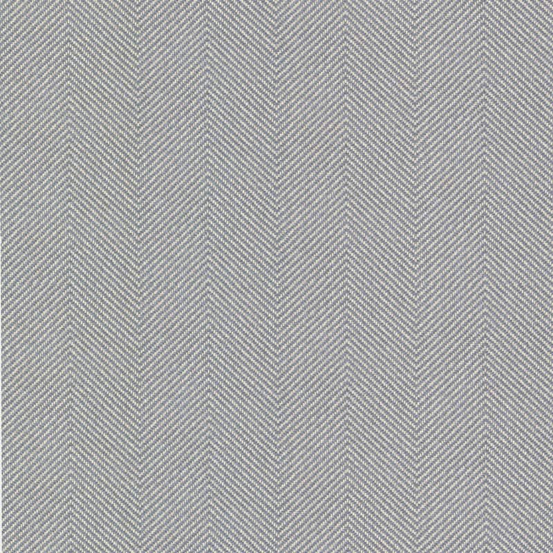 Warner Graham Blue Chevron Wallpaper