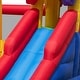 preview thumbnail 12 of 10, Costway Colorful Rainbow Kids Inflatable Bounce Castle with 50 Ocean - See Details