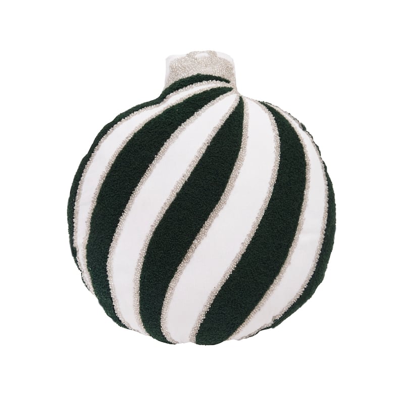 Green Ornament Pillow