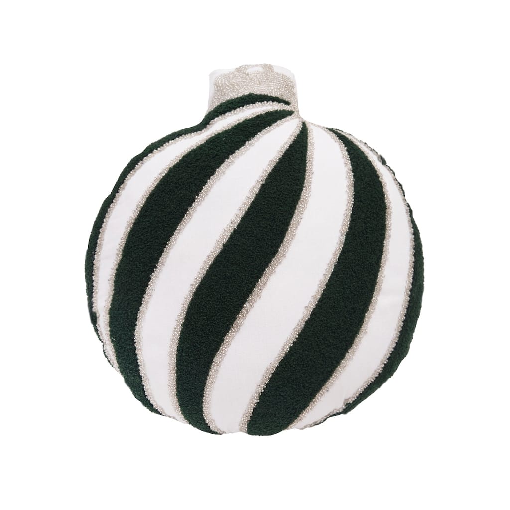 Green Ornament Pillow