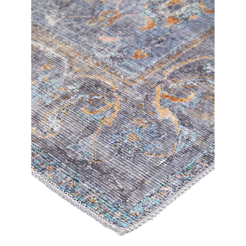 Grand Bazaar Prescott Machine Made Medallion Transitional Area Rug