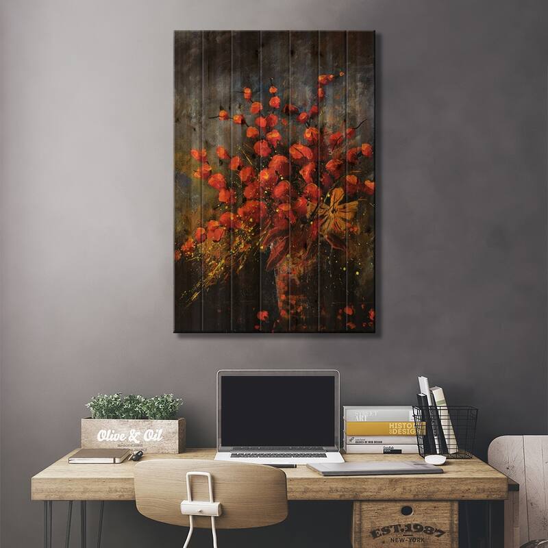 Autumnal still life Print On Wood by Pol Ledent - Multi-Color