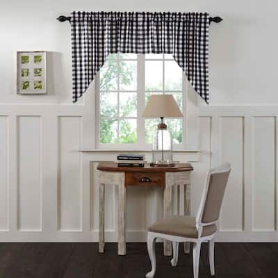Annie Buffalo Check Swag Set - Swag 36x36x16 - Swag 36x36x16
