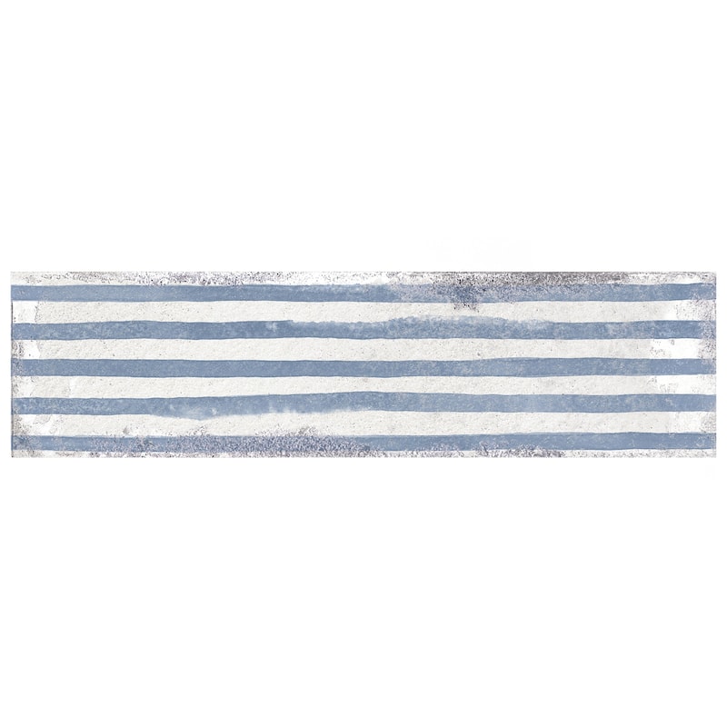 Merola Tile Luca Stria Gio with Antimicrobial Glaze 3-1/8" x 12-3/8" Ceramic Wall Tile