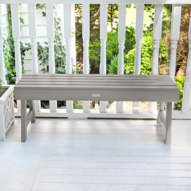 HIGHWOOD Weatherly 4-foot Eco-friendly Synthetic Wood Picnic Bench