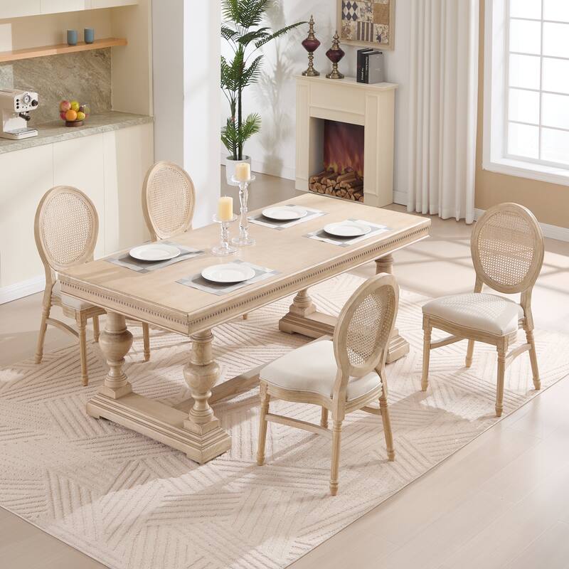 Rustic Dining Chair Side Chair Vanity Chair Kitchen Chair Office Chair Reception Chair with Wood Legs