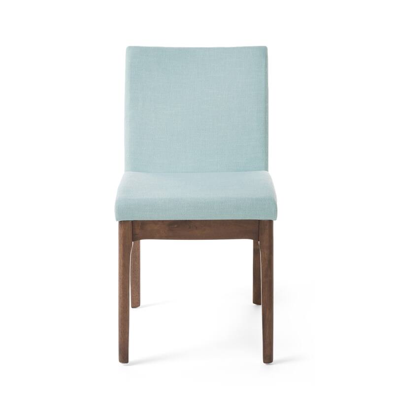 Christopher Knight Home - Odette Elegant Upholstered Seating with Rubberwood Frames 7 Piece Dining Set