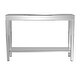 preview thumbnail 4 of 8, Allan Andrews Mirrored Console Table with Bottom Shelf