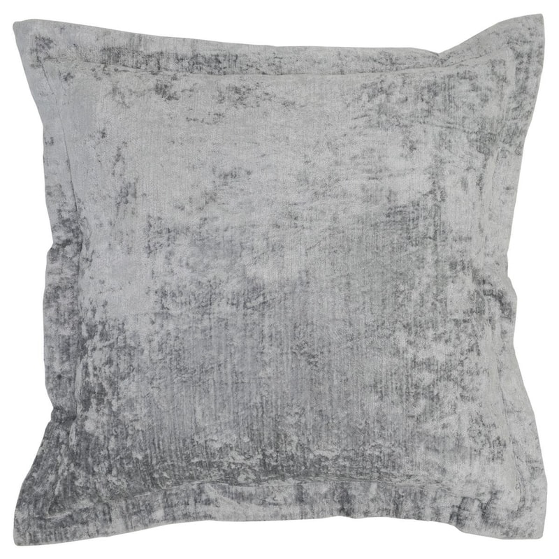 Kosas Home Lapis Velvet 22-inch Throw Pillow - Grey