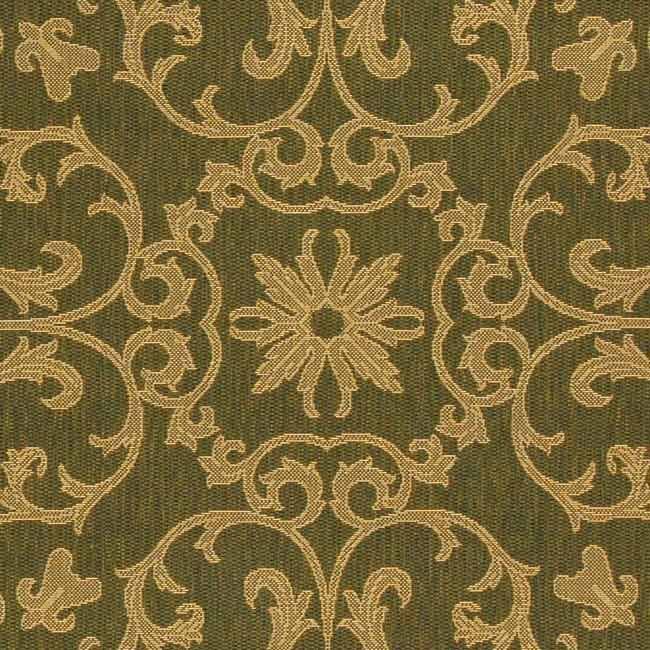 SAFAVIEH Courtyard Lineke Indoor/ Outdoor Waterproof Patio Backyard Rug