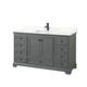 Option Dark Gray / Giotto Quartz Top / Matte Black
