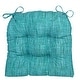 preview thumbnail 6 of 37, Klear Vu Wicker Solarium Indoor/Outdoor Tufted Chair Cushion Set (2 Pack)