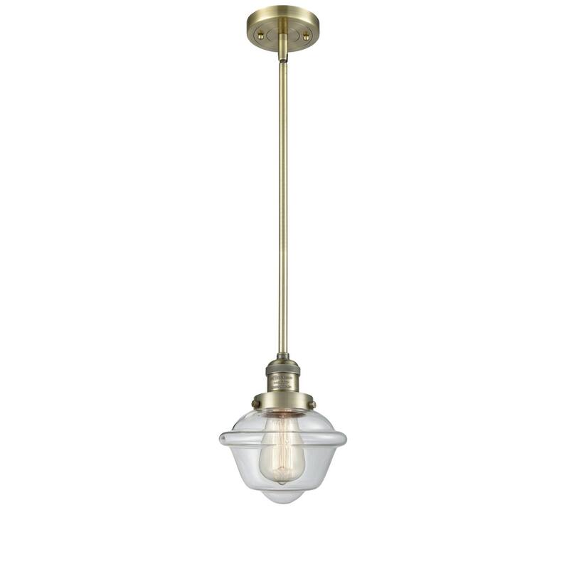 Innovations Lighting Small Oxford Single Light 8" Wide Mini Pendant