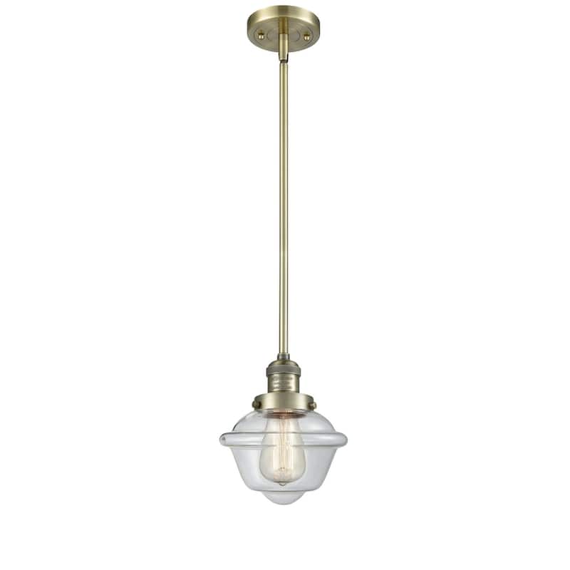 Innovations Lighting Small Oxford Single Light 8" Wide Mini Pendant