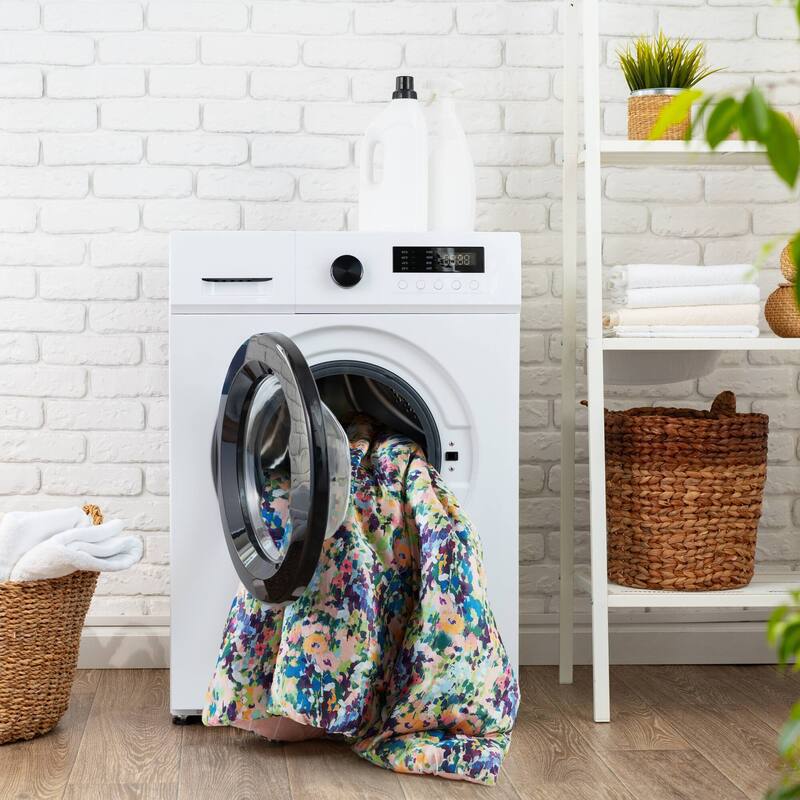 GDF Studio - Maribelle 8-Piece Floral Cotton Comforter Set