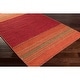 preview thumbnail 7 of 26, Hand-Woven Recar Stripe Reversible Area Rug