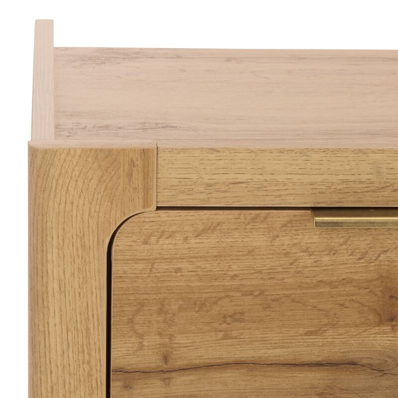 SAFAVIEH Home Equit 2-Door 1 Drawer Sideboard - 47"W x 16"D x 21"H