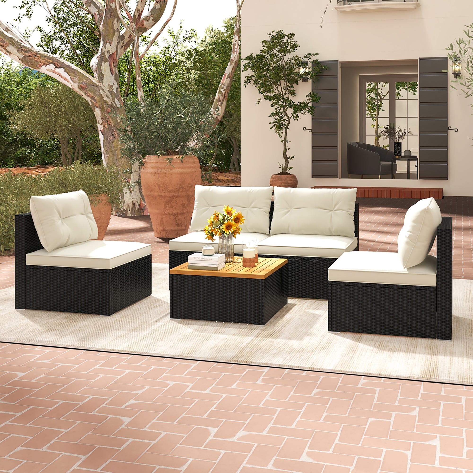 Gymax Patio Furniture Bed Bath Beyond