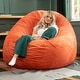 preview thumbnail 25 of 71, Jaxx 6 Foot Cocoon - 2-in-1 Giant Bean Bag Chair for Adults & Convertible Bean Bag Bed