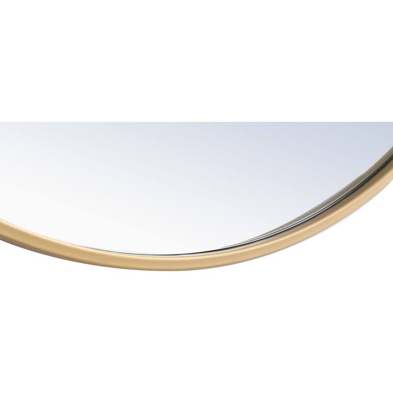 Elegant Lighting Eternity 28" Diameter Circular Metal Framed Wall