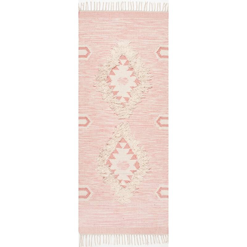 Nuloom Savannah Moroccan Tasseled Wool Area Rug