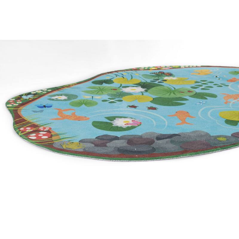 Momeni Playground Pond Kid Rug