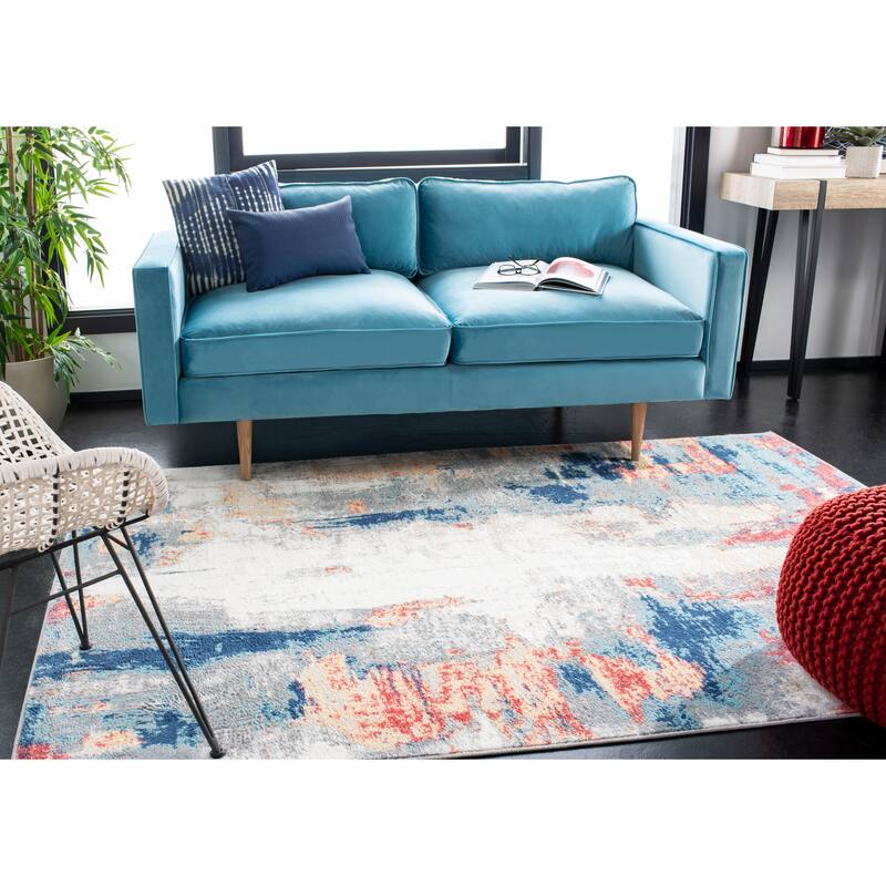 SAFAVIEH Jasper Maleah Modern Abstract Rug