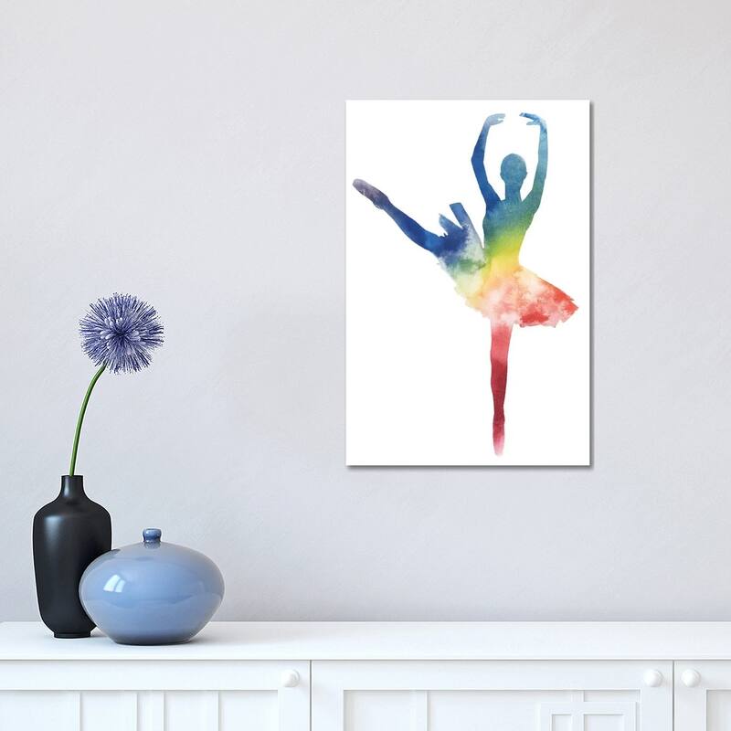 iCanvas "Ballerina Beam III" by Grace Popp Canvas Print - 18x12x1.5