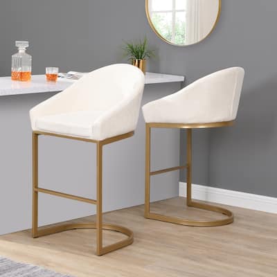 Torano 26-inch Upholstered Counter Stool