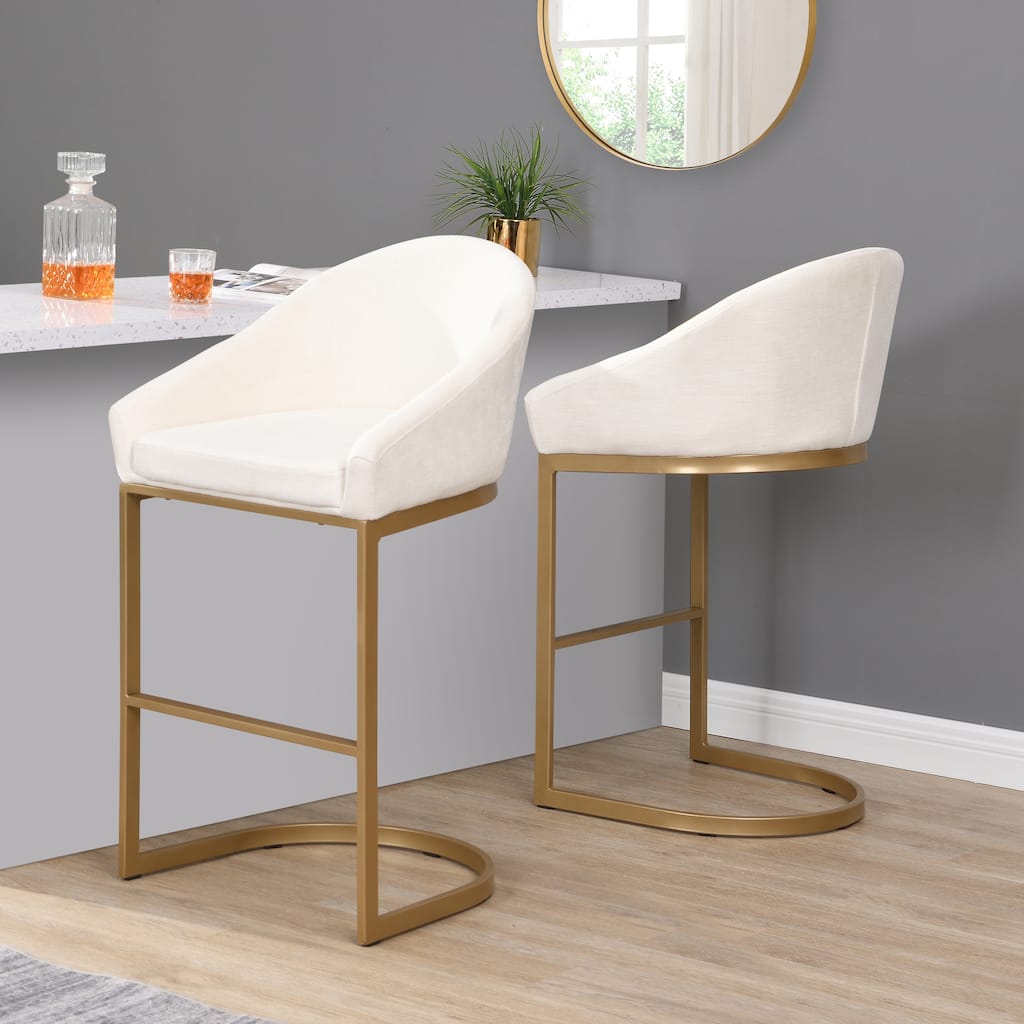 Torano 26-inch Upholstered Counter Stool