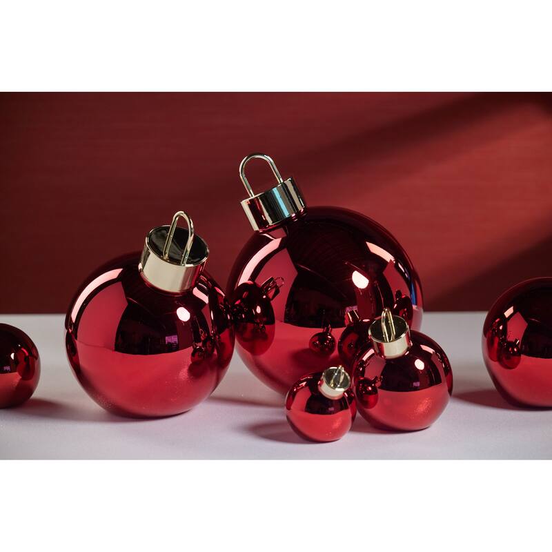 LED Oversized 11.75" Glass Ball Ornament