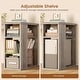 preview thumbnail 27 of 156, Farmhouse Executive L Shaped Desk Home Office Desk with Drawers and Storage Cabinet & Power Outlet