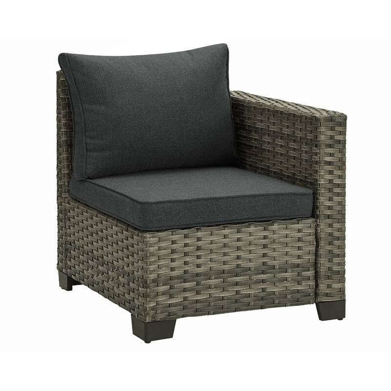 6 Pieces Outdoor Patio Sectional Sofa Couch