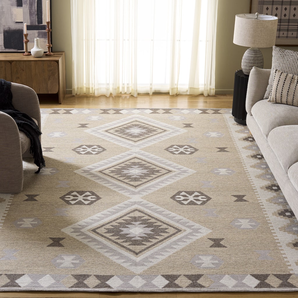SAFAVIEH Kilim Annebarbel Boho Tribal Wool Rug