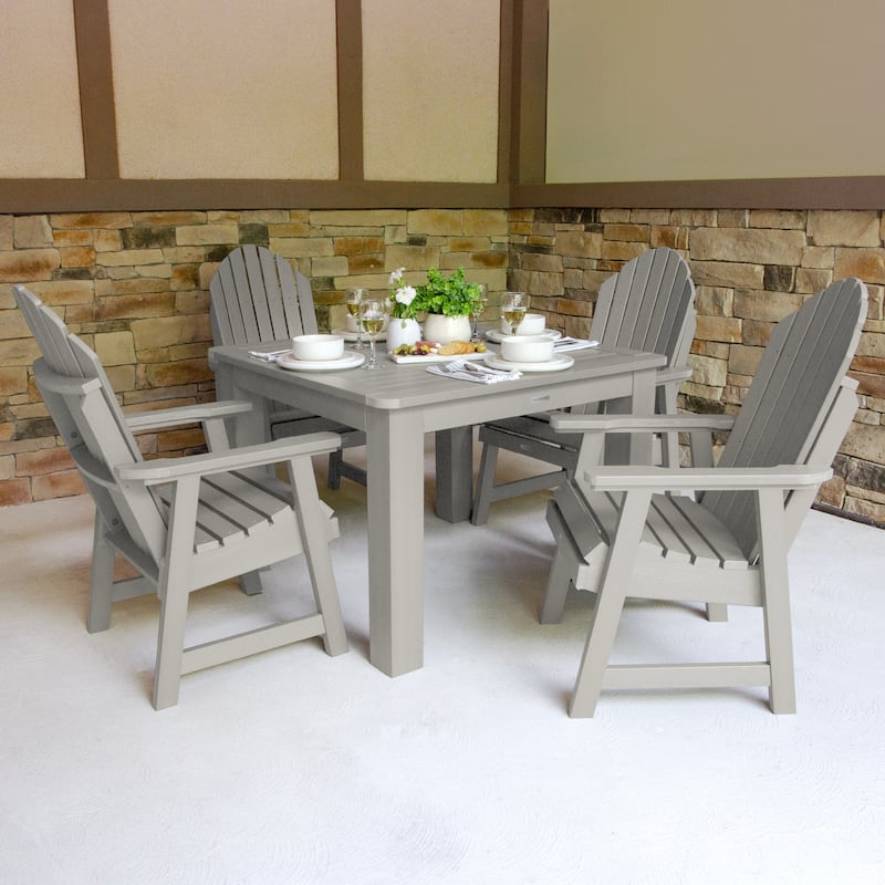Hamilton 5-piece Outdoor Dining Set - 42" x 42" Table, Dining-height