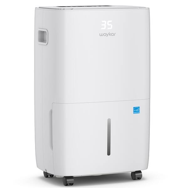 slide 2 of 8, Waykar 130-Pint Energy Star Rated Dehumidifier for Rooms up to 6500 Square Feet Sq. Ft