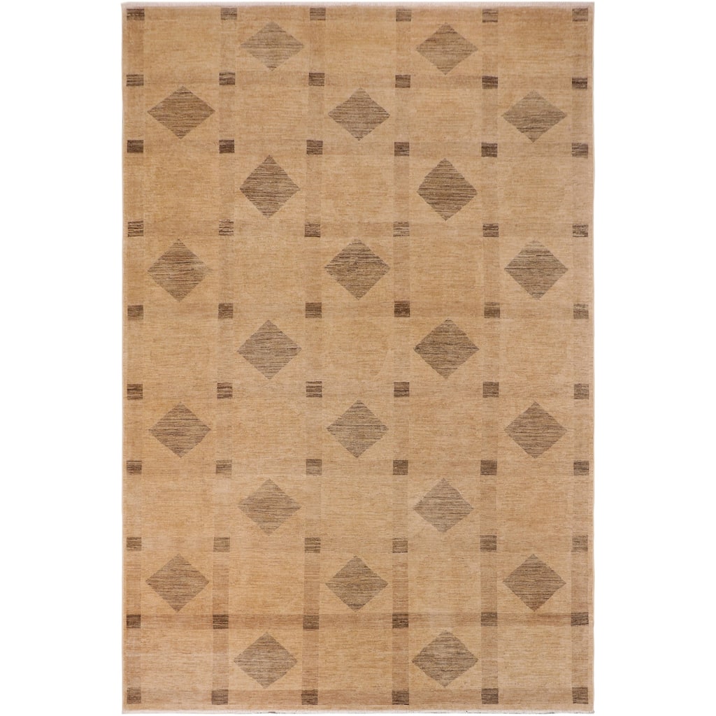 Artisan nomadic Gabbeh Hand Knotted Wool Rug