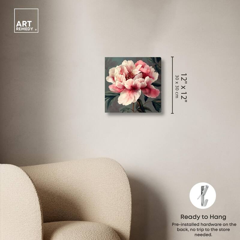 Opal Bloom I Canvas by Art Remedy, Gallery Wrapped